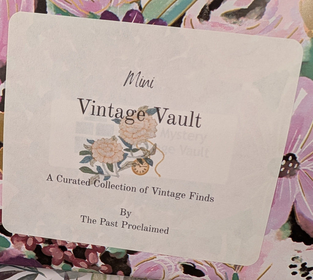 The Mini Vintage Vault
