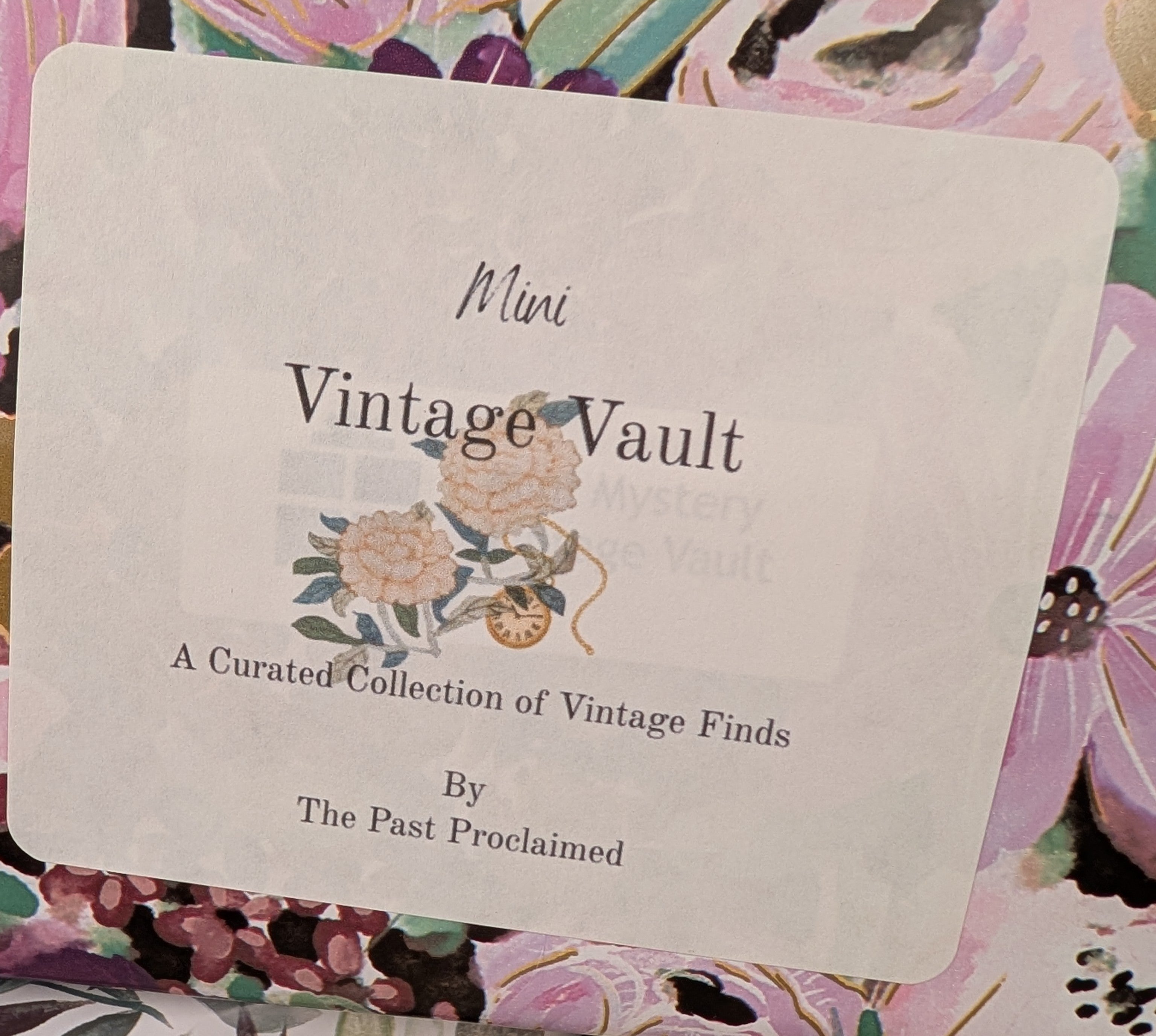 The Mini Vintage Vault